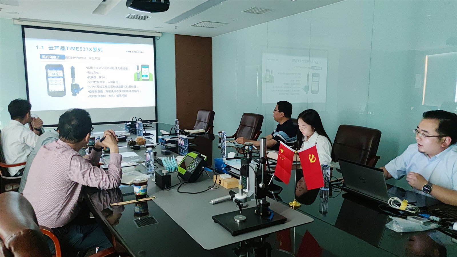 Agen Korea Berkunjung ke TIME GROUP INC. untuk Mempelajari Produk Baru.