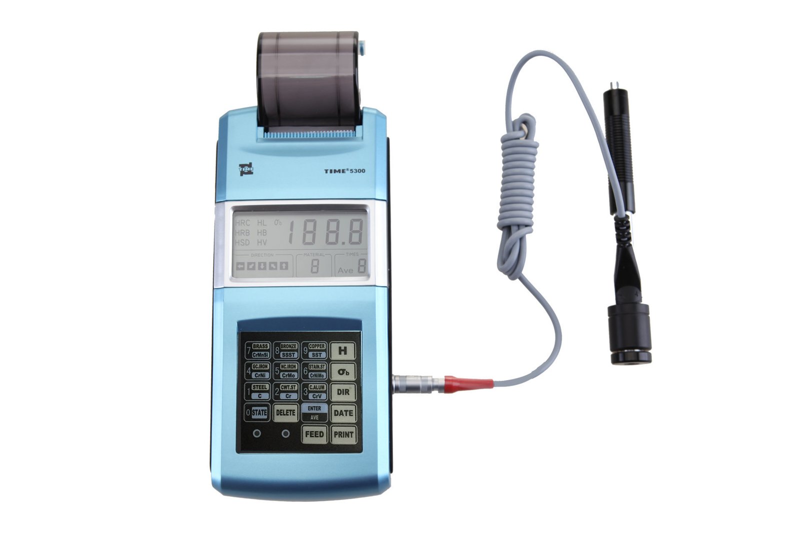 Alat Uji Kekerasan Leeb Portabel TIME®5300 (TH110)